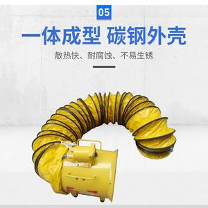 Conduit de ventilation télescopique en PVC portable 400 mm, ventilateur d'évacuation, prix de gros compétitif pour système de ventilation - Product Image 4