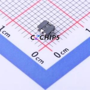 YTS1T0072ABG00 Tactile Switch SMD Switch Single Pole Single Throw Round Button 2.5N Vertical Mount - Product Image 2
