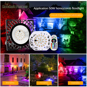 Tùy chỉnh <span class=keywords><strong>LED</strong></span> bảng tuyến tính RGB DOB 50 Wát 100 wát <span class=keywords><strong>LED</strong></span> nhẹ Lũ lụt bảng điện áp cao AC220V <span class=keywords><strong>LED</strong></span> <span class=keywords><strong>MODULE</strong></span> với điều khiển từ xa - Product Image 3