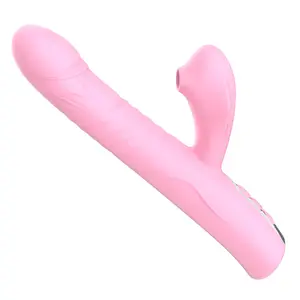 Vibrador de silicone para mulheres, vibrador de sucção para clitóris, coelho, massagem, masturbação, sexo, para mulheres