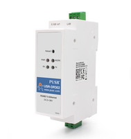 Convertisseur RS485 vers Ethernet monté sur rail AISmartlink PUSR USR-DR302, Modbus RTU vers TCP