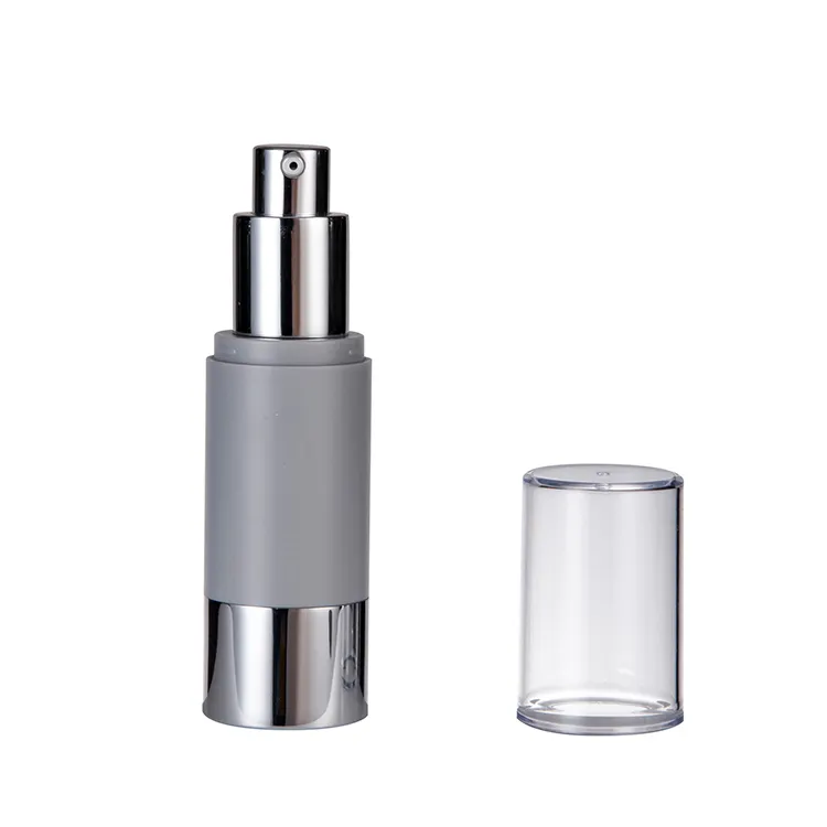 20ML 25ML 30ML 40ML 50ML Mini Travel Twist Face Cleaning And Skin Care Lotion Pump Bottle With Sliver Pump