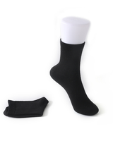 Chaussettes en laine 100% tricotées, 5 couleurs, plus longues, chaussettes en cachemire pashmina pour unisexe