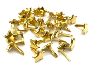 Móc Khóa Giấy Kim Loại Màu Vàng Hình Ngôi Sao 8Mm Cho Sổ Lưu Niệm Thủ Công Và Tự Làm - Product Image 3