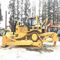 جرافة كاتربيلر d7r مستعملة بسعر جيد, للبيع في شنغهاي ، الصين ، اليابان ، البلدوزر ، cat d7r