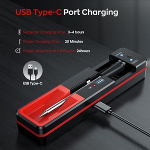 Bluetooth Wireless Food <strong>Thermometer</strong> Smart Digital Household <strong>Thermometers</strong> for Oven,<strong>BBQ</strong>,Cooking,Grilling,Drinking - Product Image 6