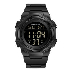 SANDA 2012 Orologio da Polso da Uomo, Orologio Digitale Sportivo Impermeabile con Allarme e Luminosità, Relogio Masculino - Product Image 6