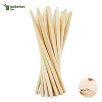 Baguettes en bambou rondes emballées individuellement, fabrication sur mesure, vente en gros, prix bas