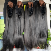 Wig Rambut Manusia Asli Transparan dengan Lace Front, Wig Rambut Asli Tanpa Proses, Wig Rambut Vietnam 100% Asli
