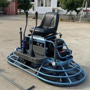 Benzin Manuelle Fahrt auf vibrierenden Beton maschinen Power Trowel Driving Type Leveler Power Trowel für den Bau - Product Image 2