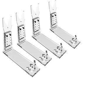 Factory Wholesale Acrylic <strong>Display</strong> Stand General <strong>Gun</strong> Holder 5 Gears Adjustable Clear Acrylic Short <strong>Gun</strong> Model Showing Rack - Product Image 5