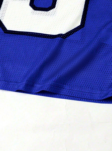 Camiseta de Fútbol Azul Marino con Cuello en V, Número 23 Blanco, Estampado Tackle Twill, Manga Corta, Corte Regular para Adultos - Product Image 4