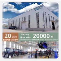 Tracteur agricole 50 CV 4x4 pour serres, système hydraulique et service après-vente – Prix de gros