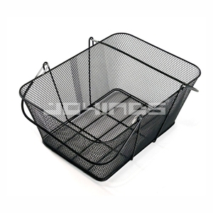 Chất Lượng Cao Nhỏ Màu Đen Dây Lưới Hàng Tạp Hóa Giỏ Xử Lý Đa Chức Năng Gấp Giỏ Mua Sắm Đầy Màu Sắc Nắp Bán Lẻ Thực Phẩm Sử Dụng - Product Image 5