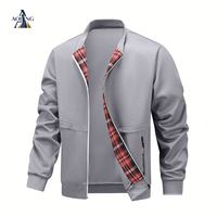 Veste zippée pour homme en polyester 100% avec logo personnalisé, vêtements décontractés pour le sport et les activités de plein air