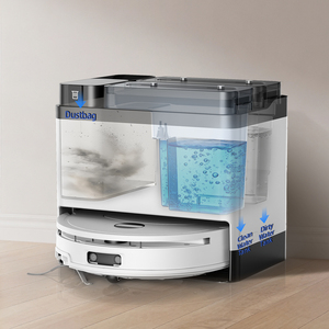 Tuya Fully Automatic Sweeping <b>Mop</b> Robot Sweep Vacuum Cleaner Mopping Wet and <b>Dry</b> With Self-Cleaning Station Robot Vacuum Cleaner - Product Image 4