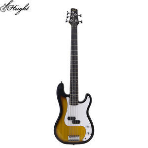 Guitare électrique 5 cordes sur mesure basse de nombreuses couleurs supportant de petits lots guitare basse électrique personnalisée par petit lot unique - Product Image 3