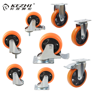 3 "4" 5 "6" Trolley Cast Damping Universal Fixed Pu <span class=keywords><strong>Caster</strong></span> Wheel 3 Zoll 6 Zoll - Product Image 1