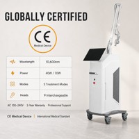 Machine à laser fractionné au CO2 JONTELASER L600 10600nm à impulsions élevées pour le resserrement vaginal, l'élimination des vergetures, le blanchiment de la peau US/EU