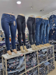 Jeans <span class=keywords><strong>Cargo</strong></span> da <span class=keywords><strong>Donna</strong></span> a Vita Alta Traspiranti, Strappati, a Gamba Larga, Estivi, in Denim, Stile Casual Quotidiano e Streetwear - Product Image 6