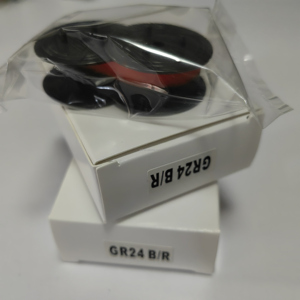 Cinta universal <span class=keywords><strong>Fullmark</strong></span> GR24 compatible con Sharp El 1197 P III NuKote BR80c Dataproducts R3027 negro/rojo para calculadoras - Product Image 6