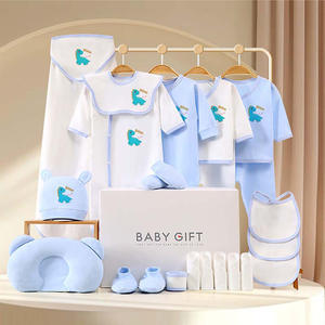 Confezione regalo personalizzata per neonato in cotone per neonati e luna piena regalo di alta qualità completa - Product Image 1