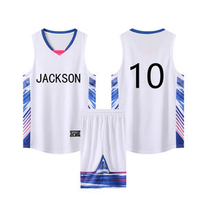 ชุดบาสเก็ตบอลแบบซับลิเมชั่น เสื้อทีมชาย เสื้อเจอร์ซีย์บาสเก็ตบอล เสื้อกล้าม ชุดบาสเก็ตบอลแบบกลับด้านได้ ชุดยูนิฟอร์มบาสเก็ตบอลแบบกำหนดเอง - Product Image 2