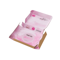 Boîte d'avion en papier ondulé personnalisable-Impression de la doublure intérieure, couleur/taille/impression/dimension personnalisées pour l'emballage