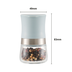 Moulin à sel et à poivre mini en RPET - Écologique et portable pour la maison, la cuisine et le café - Services professionnels OEM/ODM - Product Image 5