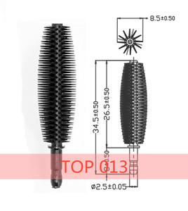 Aplicador de Máscara de Silicona Cosmética, Cepillo para Extensión de Pestañas, Cepillos para Pestañas - Product Image 5