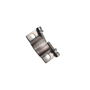 Collier de serrage de protection en acier inoxydable pour tube de 32 mm, collier de serrage de tuyau personnalisable, diamètre maximal 50 mm, tailles 48 mm, 22 mm incluses - Product Image 1