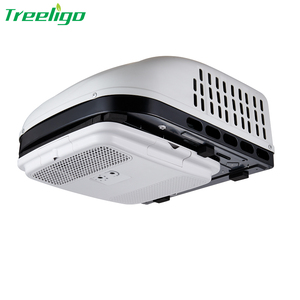 เครื่องปรับอากาศบนหลังคาสำหรับรถบรรทุก 115V 220V 15000BTU ระบบทำความร้อนและความเย็น สำหรับจอดรถอัตโนมัติ - Product Image 2