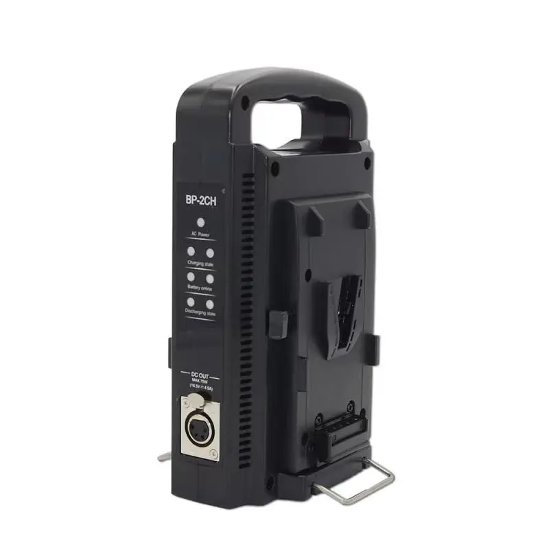 2-канальный V-Lock V-образное зарядное устройство для аккумулятора Sony, видеосъемки