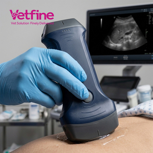 El Tipi Taşınabilir Çift Başlıklı Konveks+Lineer Prob Renkli Tarayıcı Doppler Kablosuz Ultrason Probu - Product Image 1