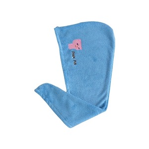 Bonnet de séchage pour cheveux en polaire corail, motif dessin animé, séchage rapide, usage domestique, 80g - Product Image 5