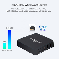 Boîtier vidéo en streaming H313S MXQ Pro 1+8G Android Résolution vidéo 4K 3D Boîtier TV Android 4K