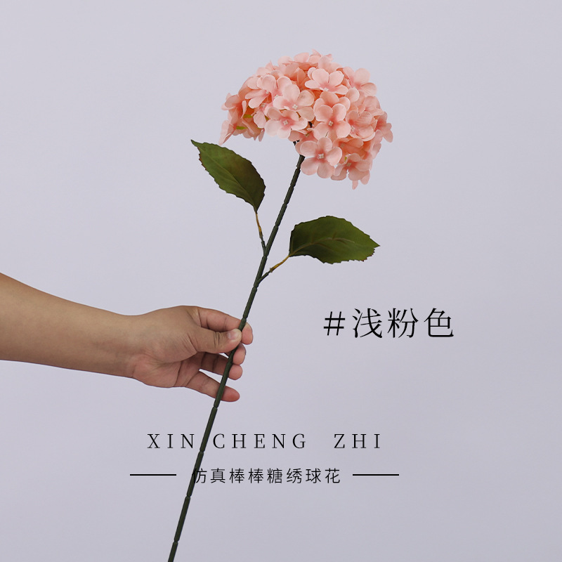 สีขาวอมชมพู มีใบ