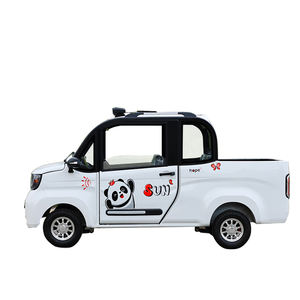 Mini pick-up électrique 4x4 léger à énergie solaire fabriqué en Chine, avec batterie au lithium, propulsion arrière, sièges en cuir et toit métallique simple - Product Image 2