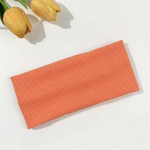 Fascia sportiva sportiva sportiva da donna con fasce elastiche per capelli elasticizzate da donna - Product Image 2