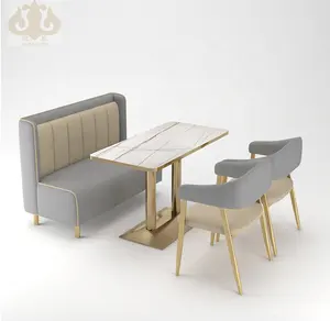 Wholesale Modern Luxury Coffee Shop Furniture With Price List Cheap Restaurant Booth Furniture Supplier Restaurant Furniture