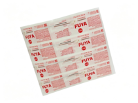 Stiker Label Transparan PVC Vinyl Bening Custom Logo Cetak Hot Stamping Kuat untuk Kosmetik & Makanan & Kerajinan