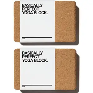 Benutzer definierter Druck Handelsmarke Yoga Brick Series Set Kork Yoga Blöcke natürlicher Kork Schaum Yoga Blöcke Kork Hersteller
