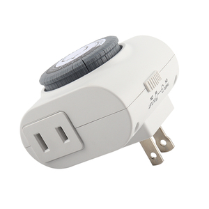 Trong nhà ổ cắm kép hẹn giờ nặng máy móc <span class=keywords><strong>24</strong></span> giờ 2 Claw thiết kế 30 phút khoảng thời gian cho đèn - Product Image 2