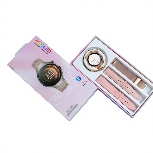 SK7 Mini Montre Connecte Hombre Mujer Reloj Inteligente Lady Healthy Monitor Waterproof Smart Watch Women