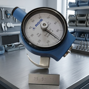 Testeur de dureté analogique SH EX au meilleur prix, duromètre pour caoutchouc et plastique, jauge en alliage d'aluminium, haute précision, garantie 1 an - Product Image 3