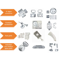 Service de fonderie OEM/ODM Yongying pour pièces en alliage d'aluminium moulées sous pression pour machines alimentaires en acier et fer, de haute qualité
