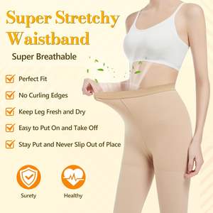 <span class=keywords><strong>Medias</strong></span> <span class=keywords><strong>de</strong></span> Compresión Graduada <span class=keywords><strong>de</strong></span> Alta Calidad <span class=keywords><strong>para</strong></span> Hospital, 20-30 mmHg, <span class=keywords><strong>Medias</strong></span> <span class=keywords><strong>de</strong></span> Cintura Alta, Opacas, <span class=keywords><strong>para</strong></span> Mujer, <span class=keywords><strong>para</strong></span> Várices - Product Image 4