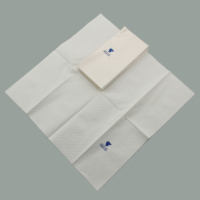 Serviettes de table personnalisées en papier, lot de pièces, serviettes en papier personnalisées