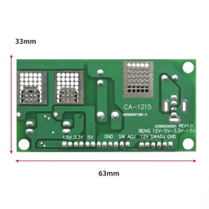 CA-1215 บอร์ดแปลงไฟ 12v เป็น 5v เป็น 3.3V เป็น 1.5V ตัวแปลงไฟ LCD LED โมดูล CA-1215 - Product Image 2