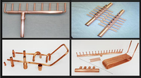 Ensemble de tubes capillaires de réfrigération HVAC personnalisés, capillaires de régulation en cuivre pour pièces de rechange de climatiseurs et de réfrigérateurs